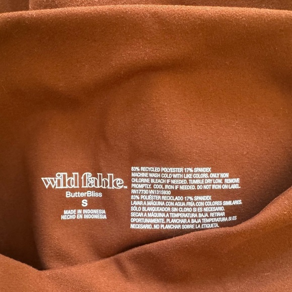 Women’s Wild Fable butter bliss brown high waist leggings Small - Picture 3 of 3
